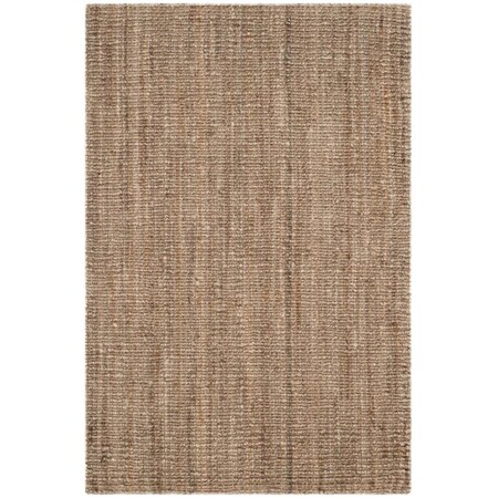 Safavieh Natural Fiber Hand Woven Rectangle Rug- Natural - Grey- 8 x 10 ft. NF447M-8